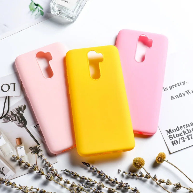 

Silicone Case For Xiaomi Redmi Note 9 8 7 6 Pro 9S 8T 8A 7A 6A Case Candy On Xiaomi Mi 10 Pro A3 A2 Lite Soft Phone Back Cover