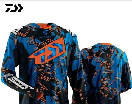 2021 DAIWA Мужская одежда для рыбалки ультратонкая с длинным рукавом Солнцезащитная