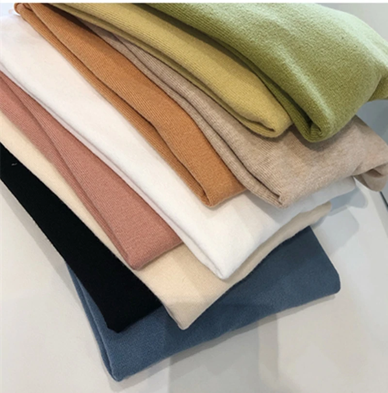 

2020 New Autumn Woman's Sweater Ladies Knitted Sweatshirt Girls Clothes Pull Pullovers Clothing Pull Femme Soft Knitwear Clothes