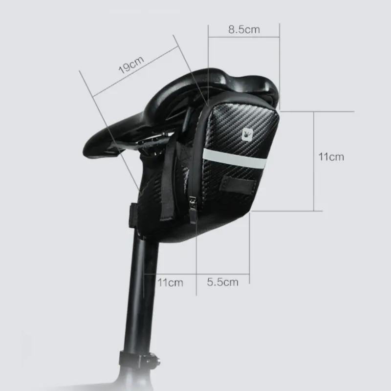 Сумка на сиденье для велосипеда Rhinowalk водонепроницаемая шоссейного горного