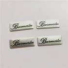 1 Автомобильная наклейка Burmester, наклейка на аудио динамик, украшение интерьера автомобиля, 29x8 мм, аксессуары 40*15 мм