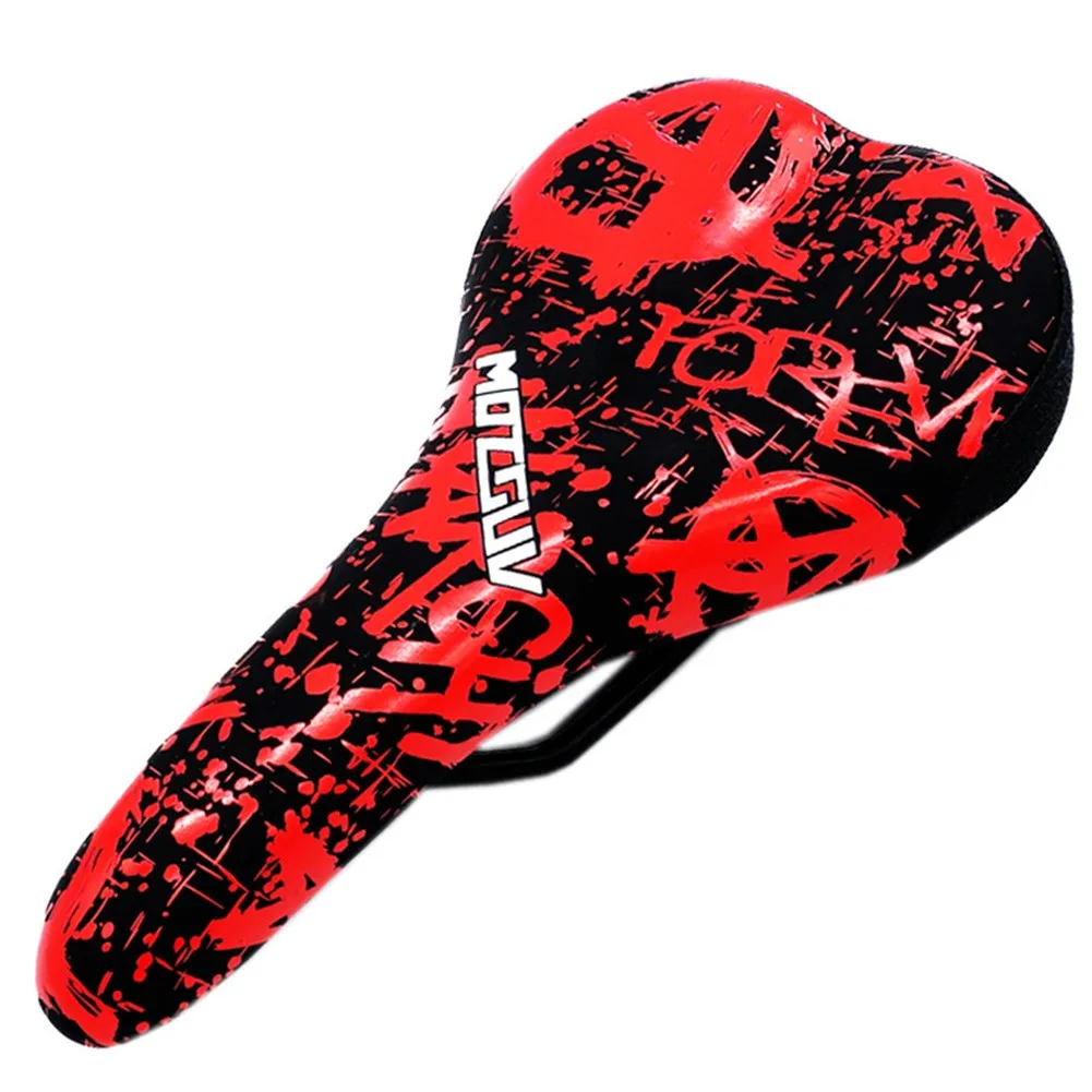 

Red Saddle Seat Saddle Seat Seataccessory Bicycle Leather MTB Mountain