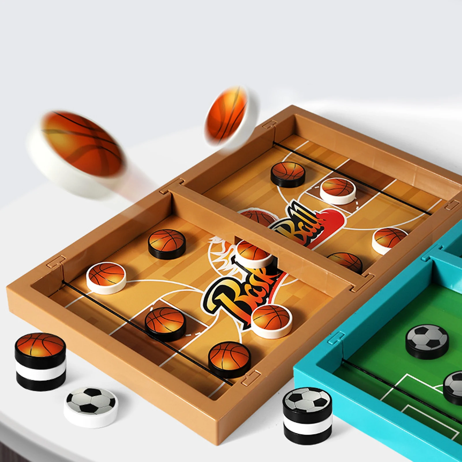 

Table Football Toy Lightweight Compact Desktop Board Gameplay