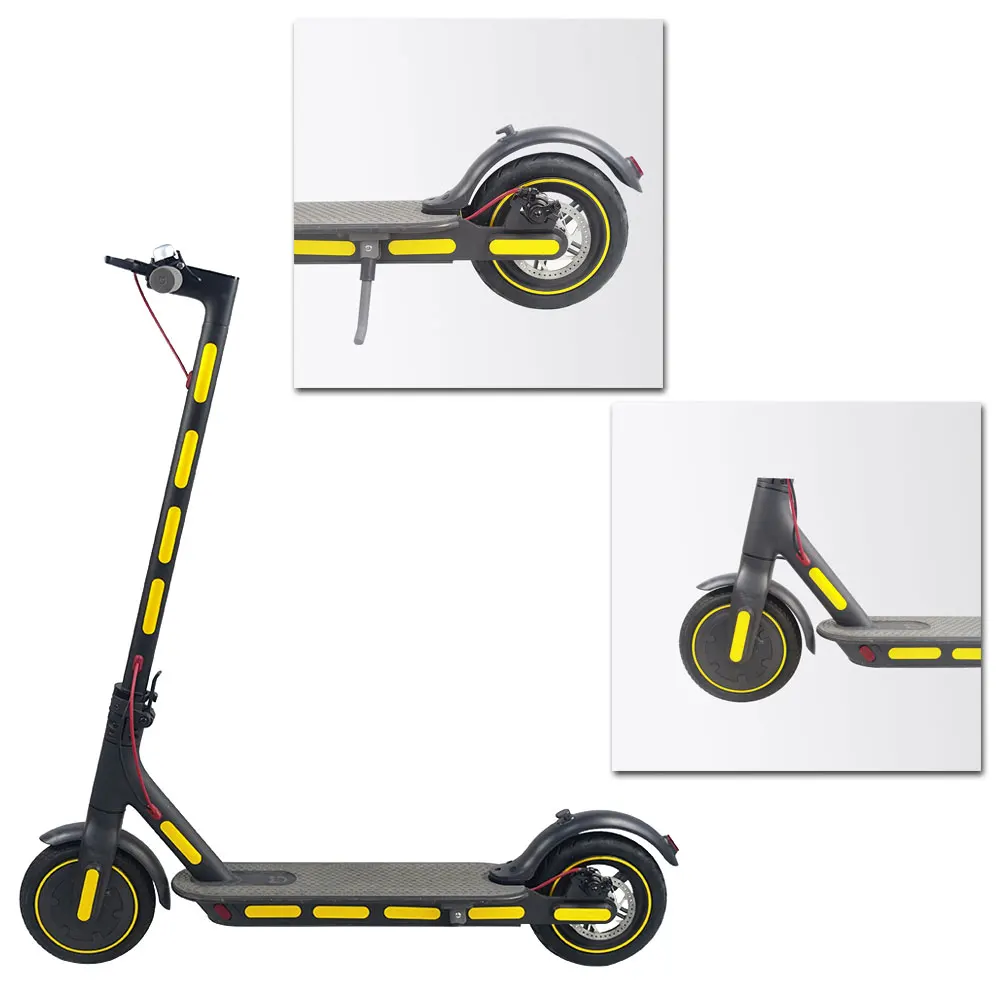 

New Electric Scooter Reflective Sticker Strip Waterproof Reflective Light Styling Sticker For Xiaomi Mijia M365 Accessories2021