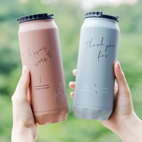 ldfchennel 500ml stainless steel vacuum flask insulated bottle coffee thermal cup creative travel outdoor car water thermos mugs