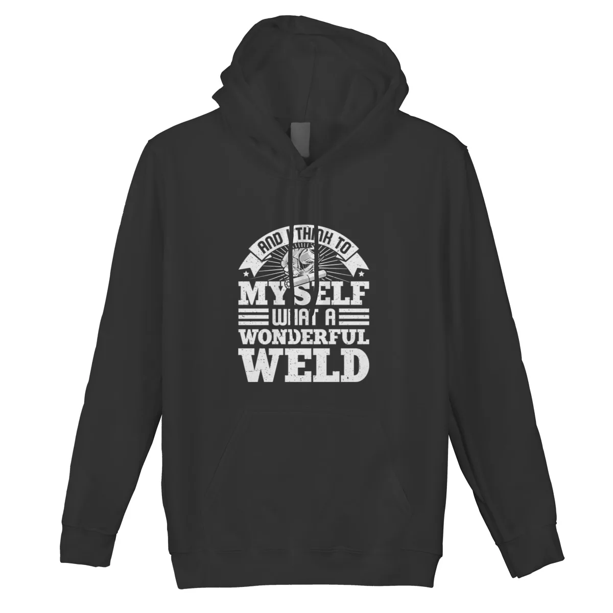 

Men's Hoodie And I think to myself what a wonderful weld PeoplePrint Fashion Oversized Hood Hoody Men Clothing 40504