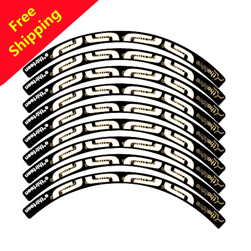 

Wheels stickers for E13 thehive decals of MTB bike bycicle wheel decal for 26 27.5 29 inch cycling accessories stickers