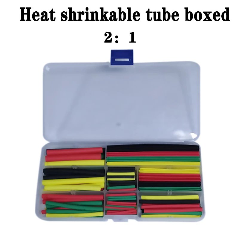 Термоусадочная трубка 2:1 защита кабеля проводов изоляция рыболовные фитинги