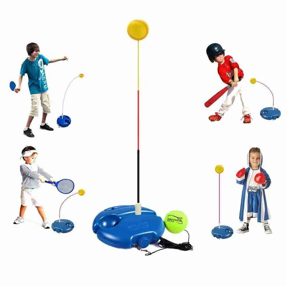 

Tennis Training Tool Self Study Device Multifunctional Exercise Ball Rebounder Baseboard Home Outdoor Trainer