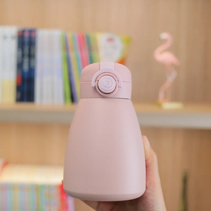 Smart Water Bottle Stainless Steel Thermos Bottle Sticker Mug Intelligent Vacuum Insulation Cups Kids Girls Gift