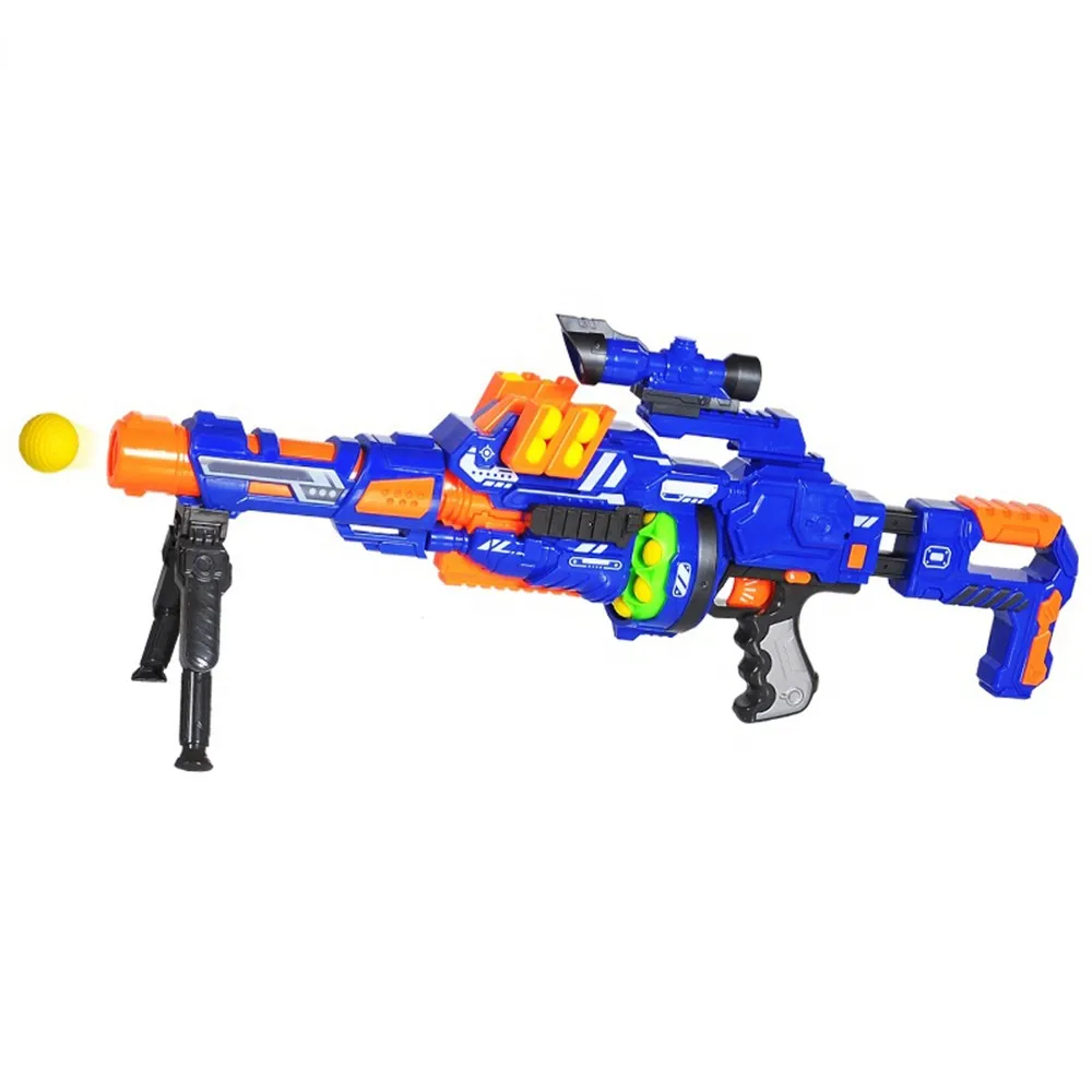 Электрический игрушечный пистолет для Nerf мягкие шариковые пули Дротика Blaster