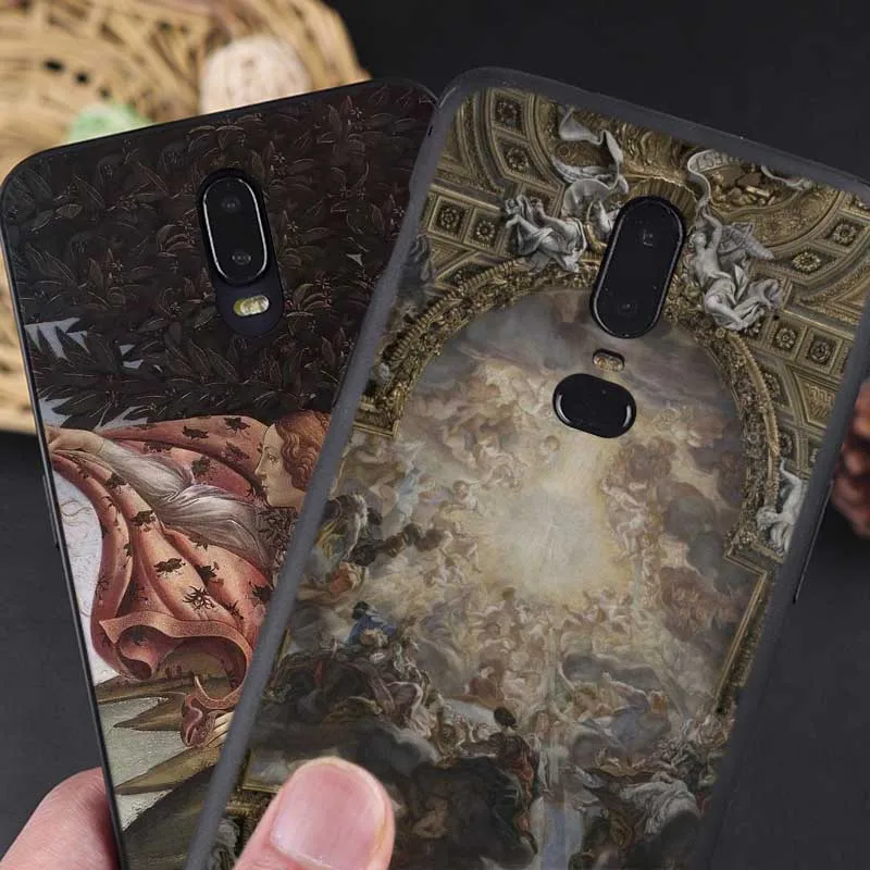 Для oneplus one plus 7 pro 7t 6 6t 5t Прозрачный мягкий силиконовый чехол для телефона versailles art |
