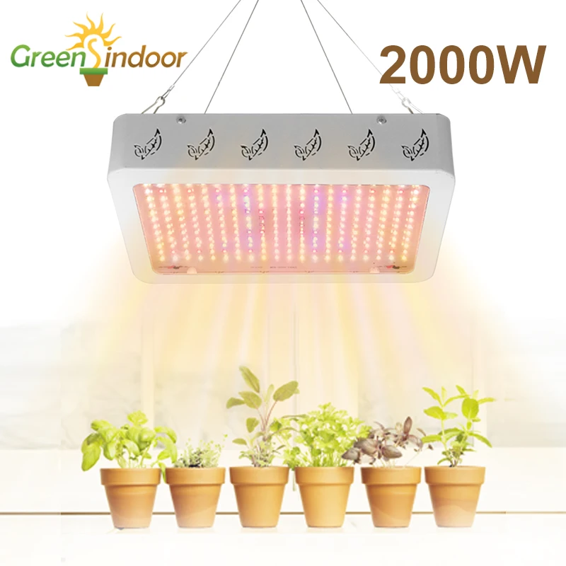 

1000W 2000W светодиодный светильник полный спектр Sunlike Фито лампа последовательного соединения выращивания лампы для теплиц Гроу тент для крыто...