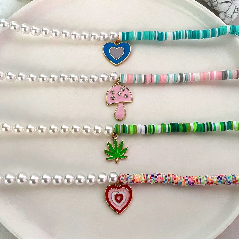 Женское ожерелье ручной работы с бусинами в стиле бохо Инь Янь | Украшения и