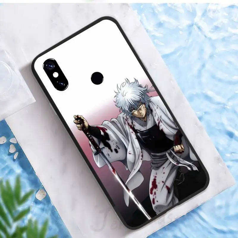 

Japan anime Gintama Gintoki Phone Case For Xiaomi Redmi note 7 8 9 t k30 max3 9 s 10 pro lite