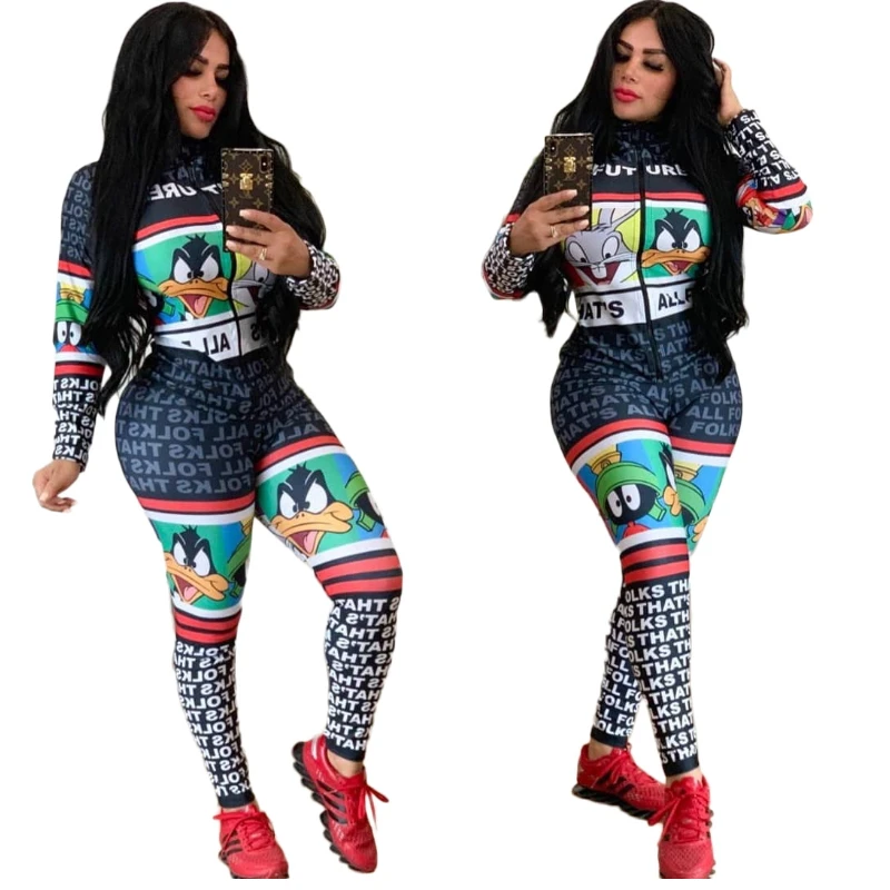 2019 осеннее обтягивающее боди с принтом в полоску буквенным женский комбинезон на