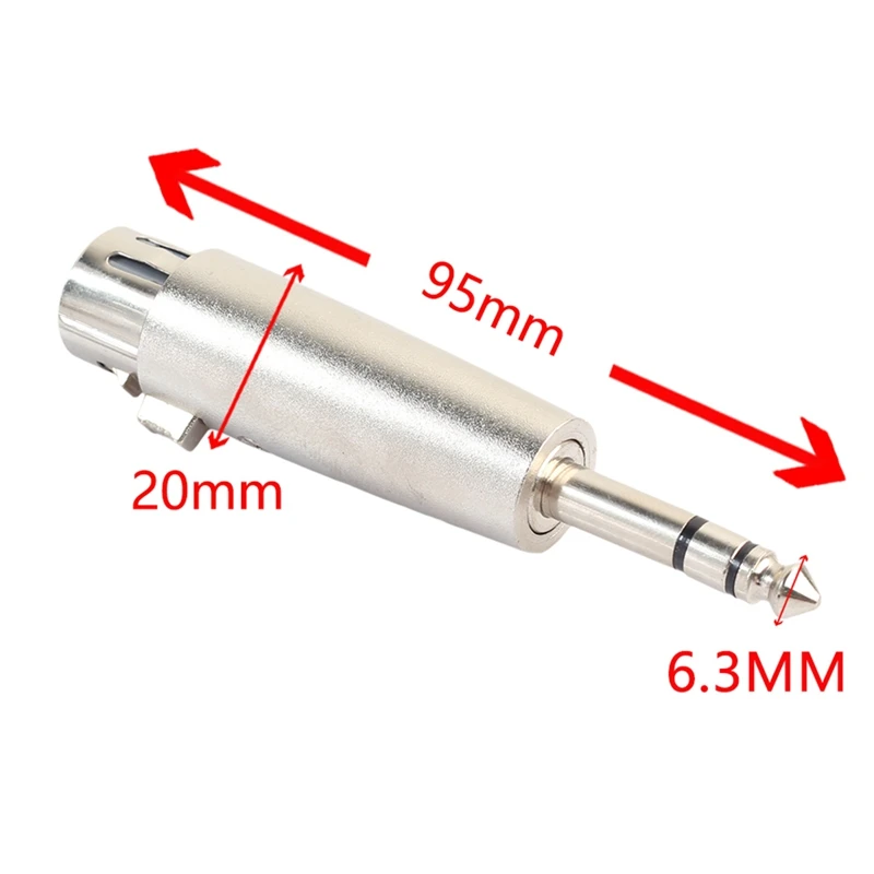 XLR Сделано в Китае 3-контактный разъем для 1/4 дюймов 6 35 мм моно-штекер o кабель
