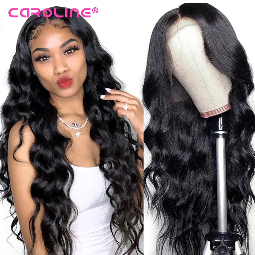 

Peruvian Body Wave Lace Front Wig Transparent 13x4 Lace Frontal Wig Human Hair Wigs for Black Women Body Wave Frontal Wig