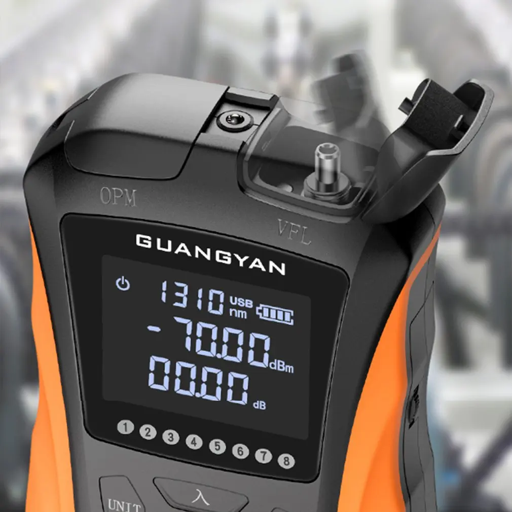 

G8-SGS102 Rechargeable Optical Power Meter Red Light Pen Integrated Machine 5 Km Light Pen Network Light Decay Detector