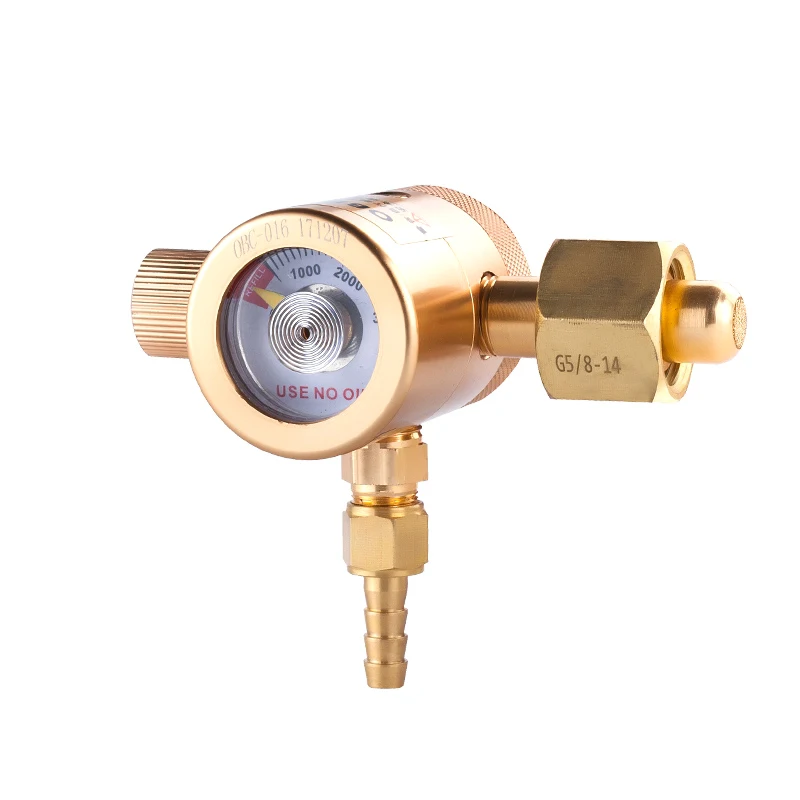 

G5/8-14 Argon Cylinder Pressure Reducing Valve Gas Reducer Regulator Gas-Saving Argon Meter For Argon Arc Welding Machine