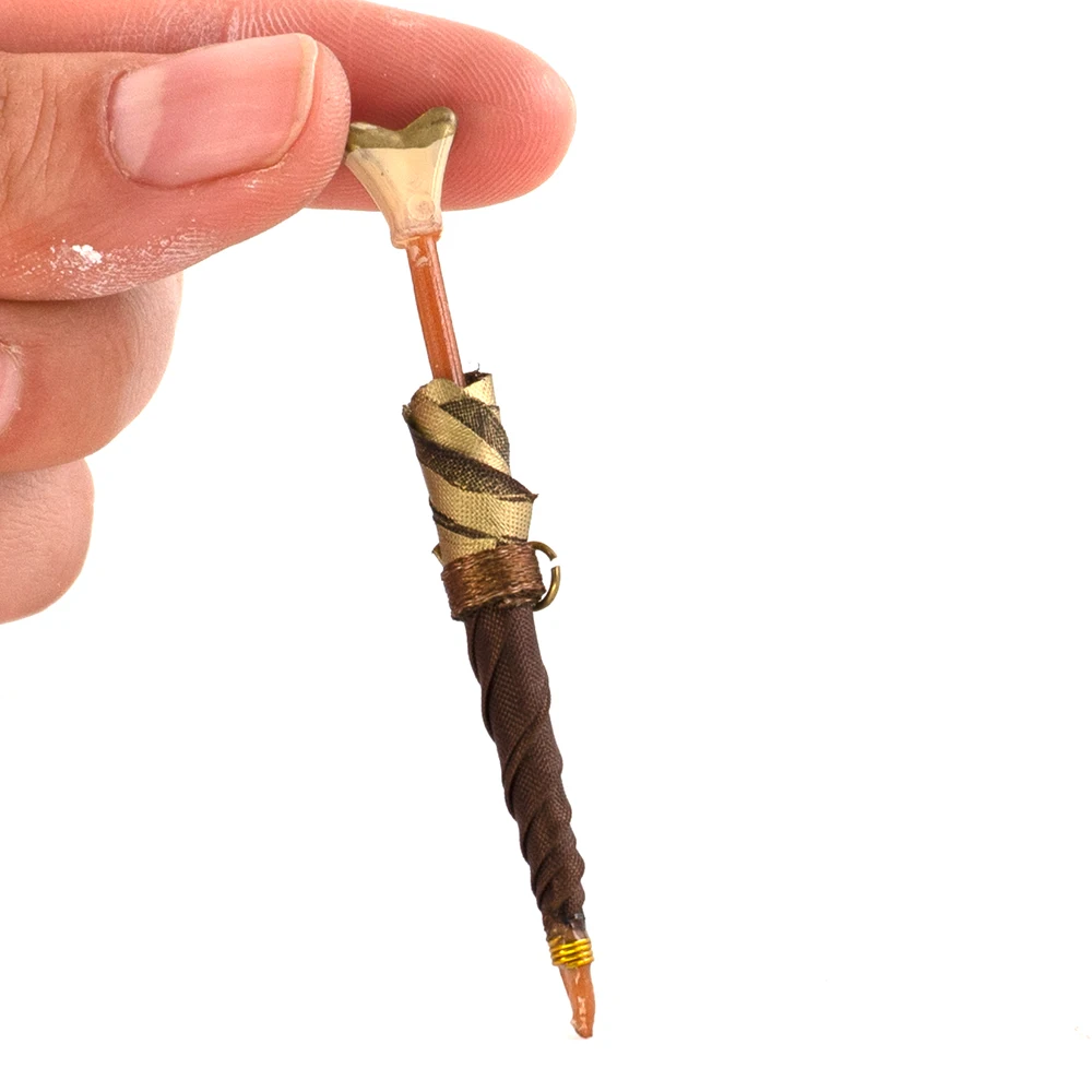 

1Pcs 1/12 Dollhouse Miniature Accessories Mini Umbrella Model for Doll House Decoration ob11