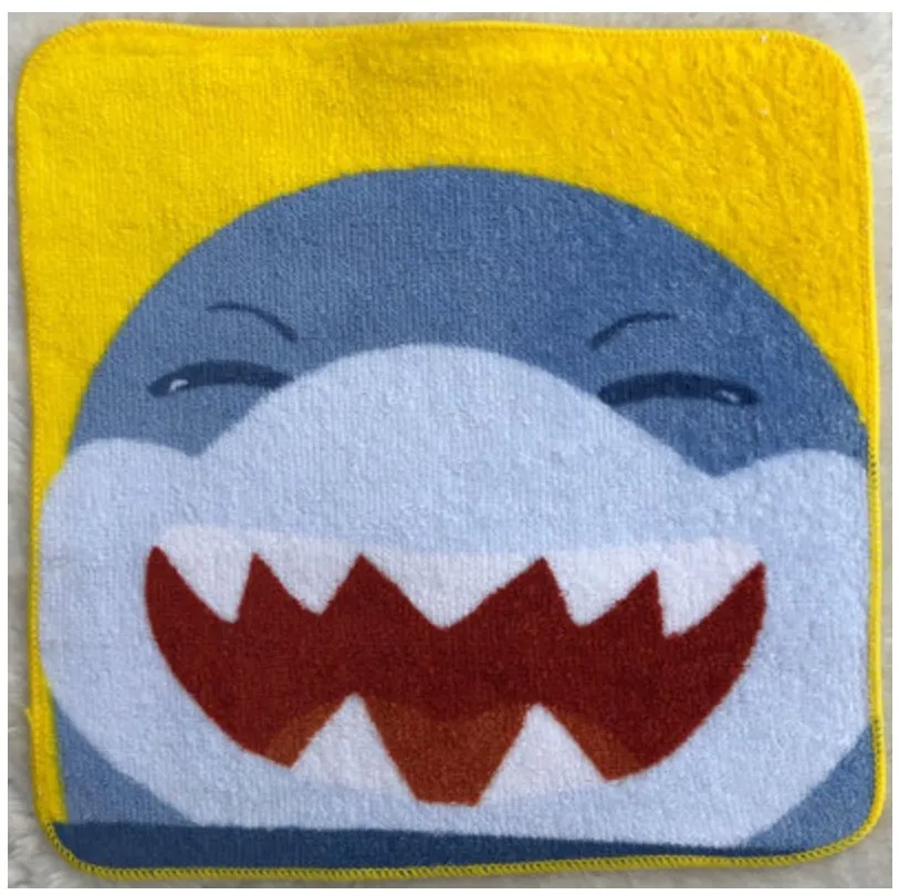 Полотенце хлопковое квадратное для взрослых и детей 21 х21 см | Дом сад