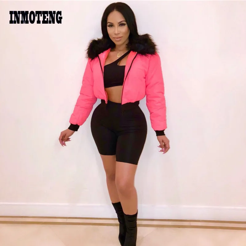 Женские бархатные короткие парки на молнии свободные хлопковые пальто толстые