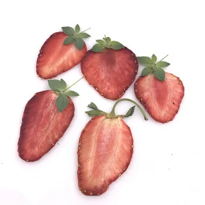 Натуральный прессованный клубничный ломтик настоящие сушеные фрукты для