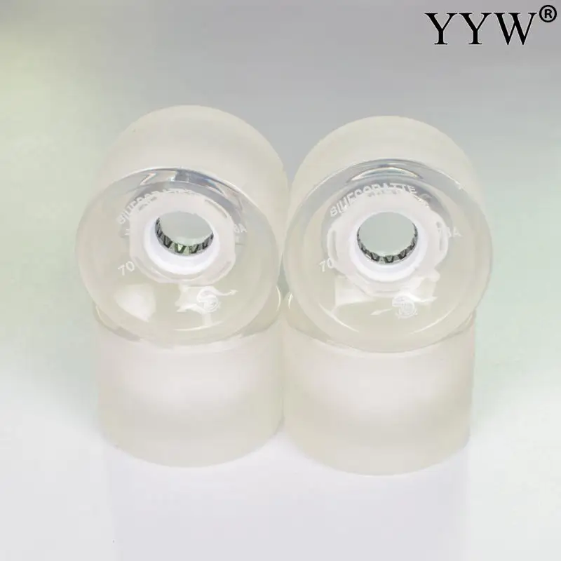 

4 шт., светодиодные колеса для скейтборда, 70 х50 мм