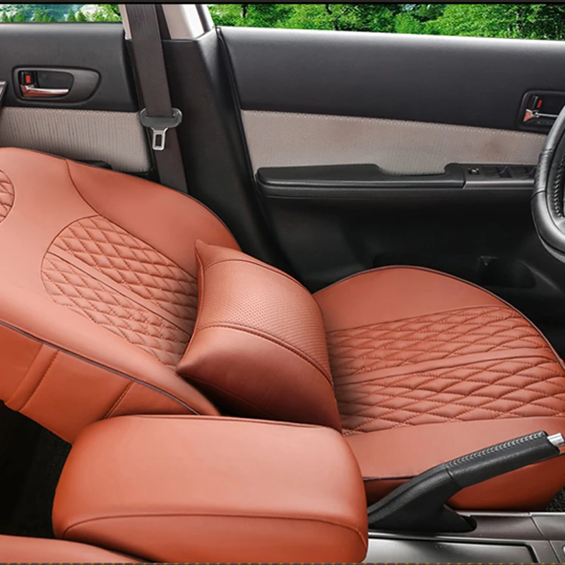 Чехлы AutoDecorun из искусственной кожи на сиденья автомобиля для Jeep Cherokee 2015 чехлы