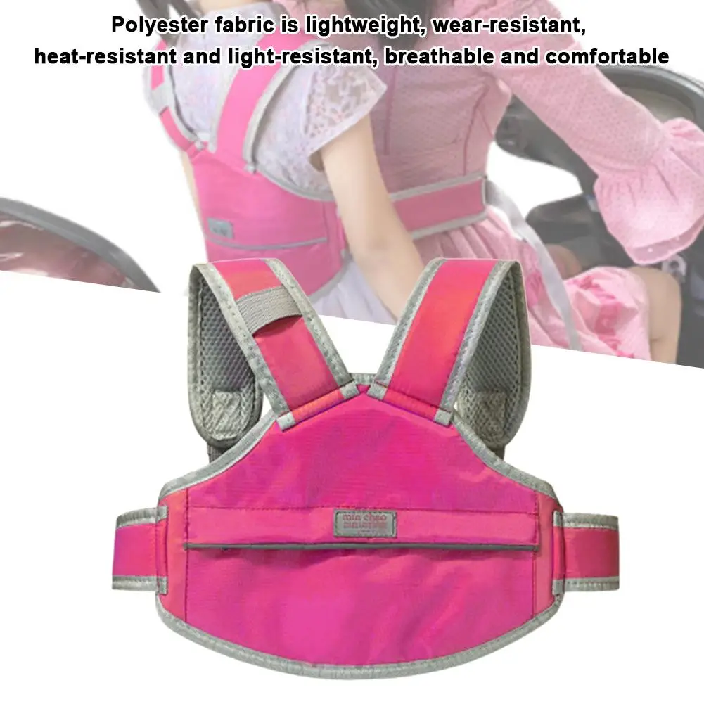 Children Safety Seat Strap Breathable Comfortable Belt Harness For Electric Car Motorcycle Bicycle Scooter Kids |