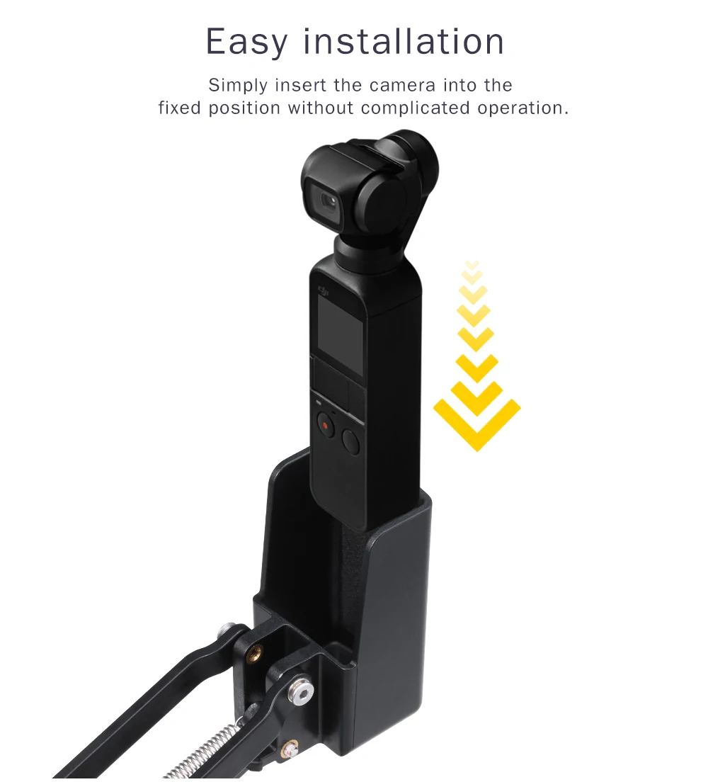 Ulanzi OP-9 4 карданный стабилизатор для штатива с креплением для Dji Osmo Карманный стабилизатор с опорным креплением для камеры Osmo карманные аксессуары