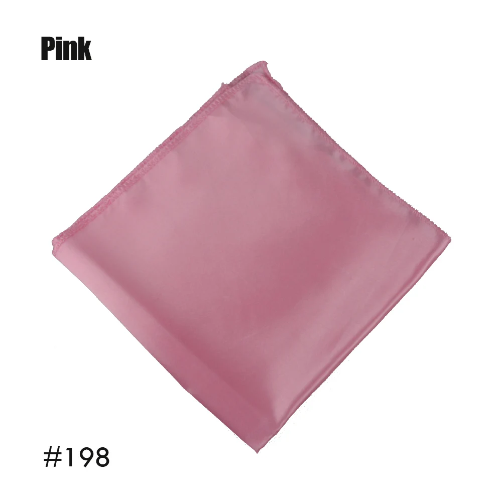 pink 100 шт./лот, Свадебный декор, 19 дюймов, Золотой/розовый/синий/бежевый, атласная Салфетка для стола, для дня рождения, для вечеринки, квадратная, складная, тканевая, для банкета, для салфеток - Цвет: pink