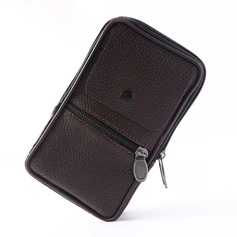 

Drop Shipping Male Smatphone Fanny Pack Cellphone Bag Fashion Daily Use Card Holder Small Summer Shoulder Bag for Waist Bags