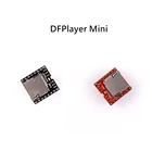Плата декодирования голоса DFPlayer, мини модуль MP3-плеера, TF-карта, U-диск, вход-выходпоследовательный портAD