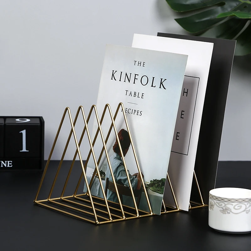 Кованая настольная стойка для хранения шкафа креативный простой кабинет Офисная