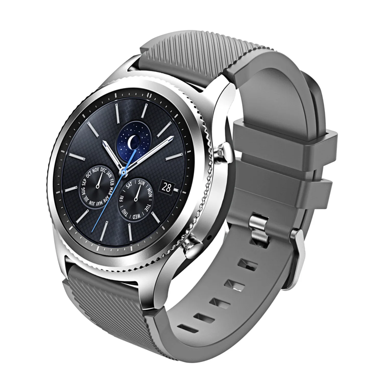 Gosear Силиконовые Мягкие сменные часы ремешок браслет для Samsung Gear S3 S 3 Frontier
