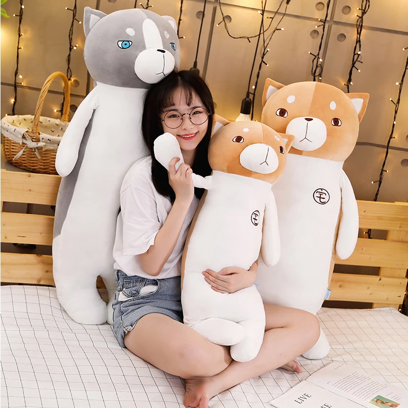 85/105 см мягкие плюшевые игрушки Аниме одной собаки мягкий Kawaii толстый Косплей Shiba «Лисья Секретная служба»(Inu собака стильная футболка с изображением персонажей видеоигр Подушка для детей Girlfreind подарок на день рождения