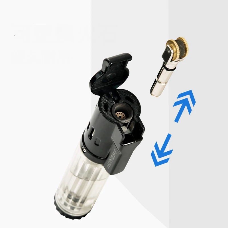 Искренняя ветрозащитная газовая зажигалка фонарь жигалка аксессуары для