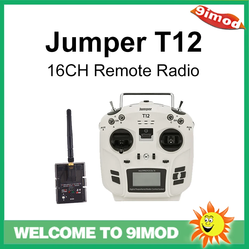 Передатчик радиоприемник Jumper T12 OpenTX 16 каналов с JP4 in 1 мультипротокольным
