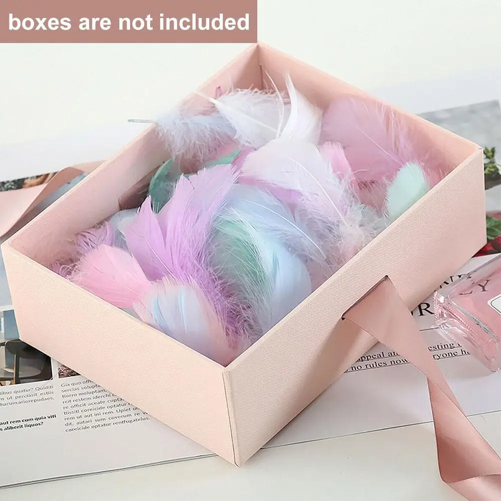 Цветное перо и гусиное в сборе подходящие ювелирные аксессуары для свадебной