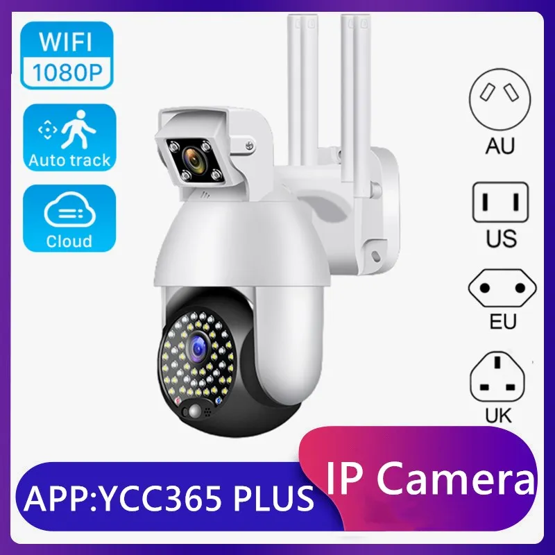

1080P Wi-Fi IP/ИК Камера открытый цифровой зум умные сигнализация против потери Беспроводной Камера H.265 ONVIF P2P аудио безопасности CCTV Cam Cloud Storage