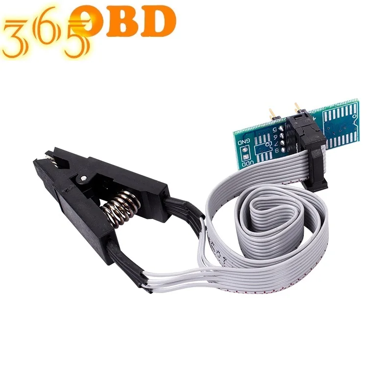 SOIC8 SOP8 Flash Chip IC тестовый зажим с SPI кабелем программатора BIOS TL866A/CS| |