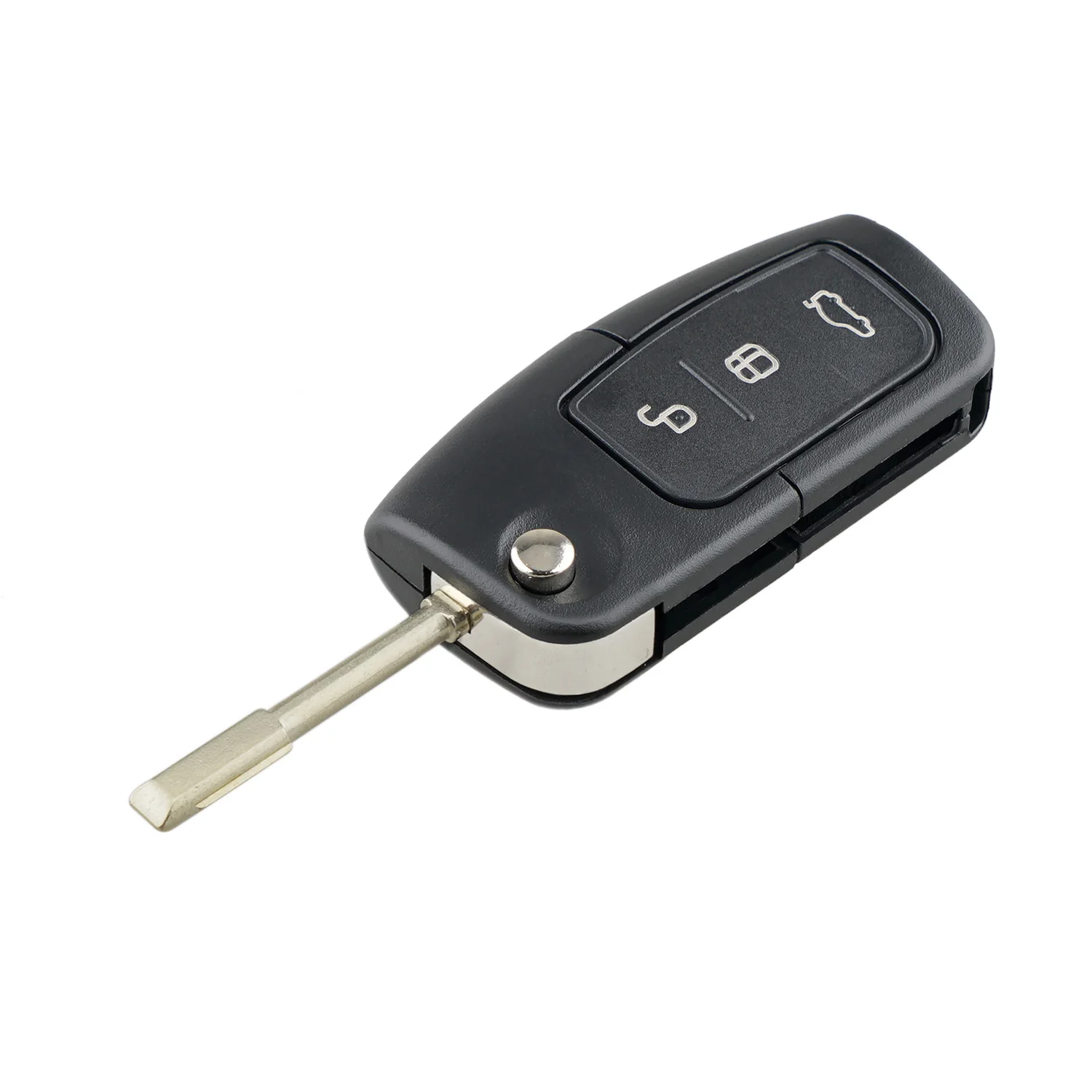 Дистанционный Автомобильный ключ для Ford Mondeo Focus Fiesta 2005-2010 3 кнопки 433 МГц 4D60 чип
