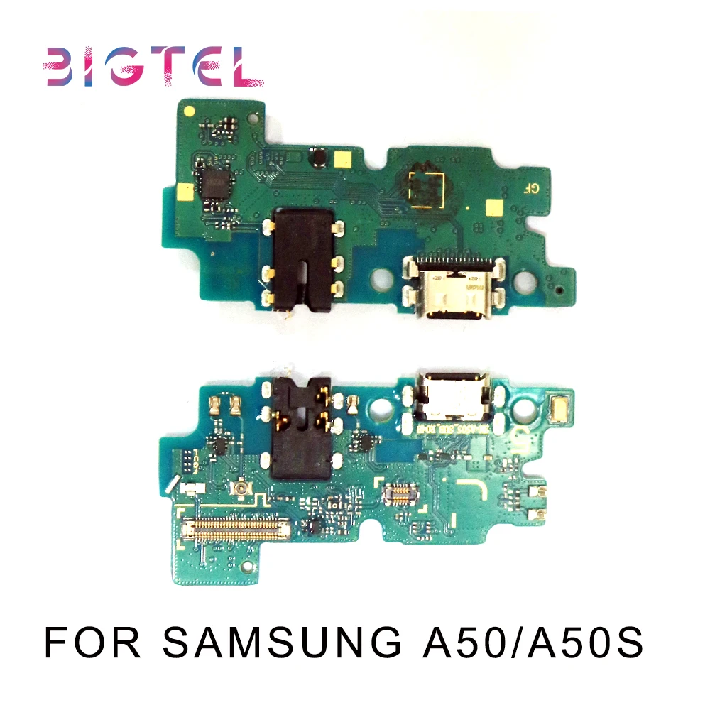 

5 Pcs/Lot Original Test Ok For Samsung A50 A50S USB Charging Port Dock Connector Board Parts Microphone MIC Flex Cable