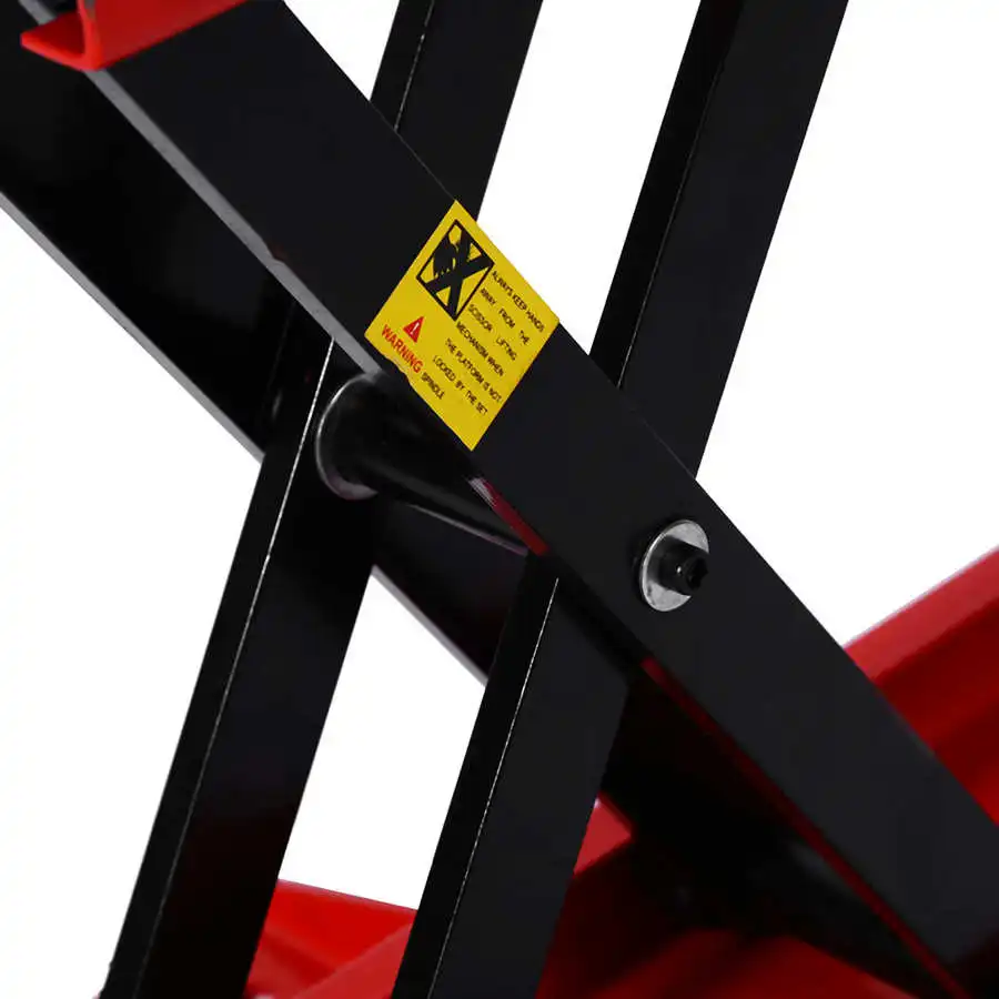 

Motorcycle Motorbike Bike Stand Center Scissor Lift Hoist Workshop 500KG Scissor Hoist Jack Lift