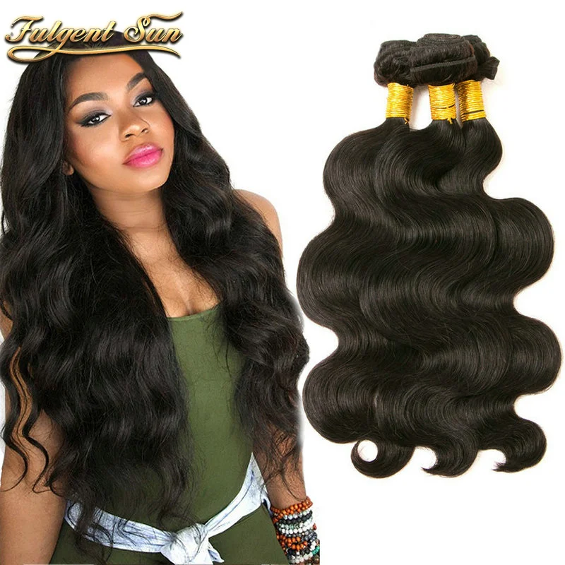 

Body Wave Bundles 3&4 Bundles Deal Raw Hair Extension Human Hair Bundles Body Wave Brazilian Hair Weave Bundles 30 Inch Bundles