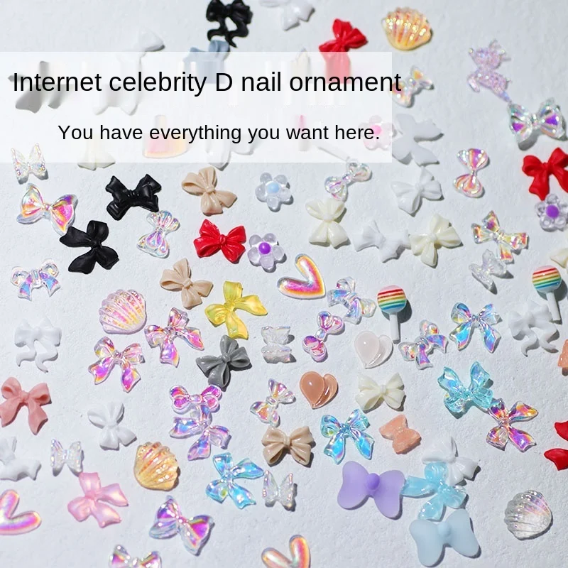 Новый стиль 3D принадлежности для украшения ногтей детали милые аксессуары шарм