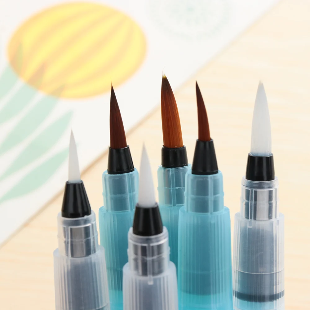 1 шт. ручка для рисования водонепроницаемая Ручка хранения чернил цветная мягкая
