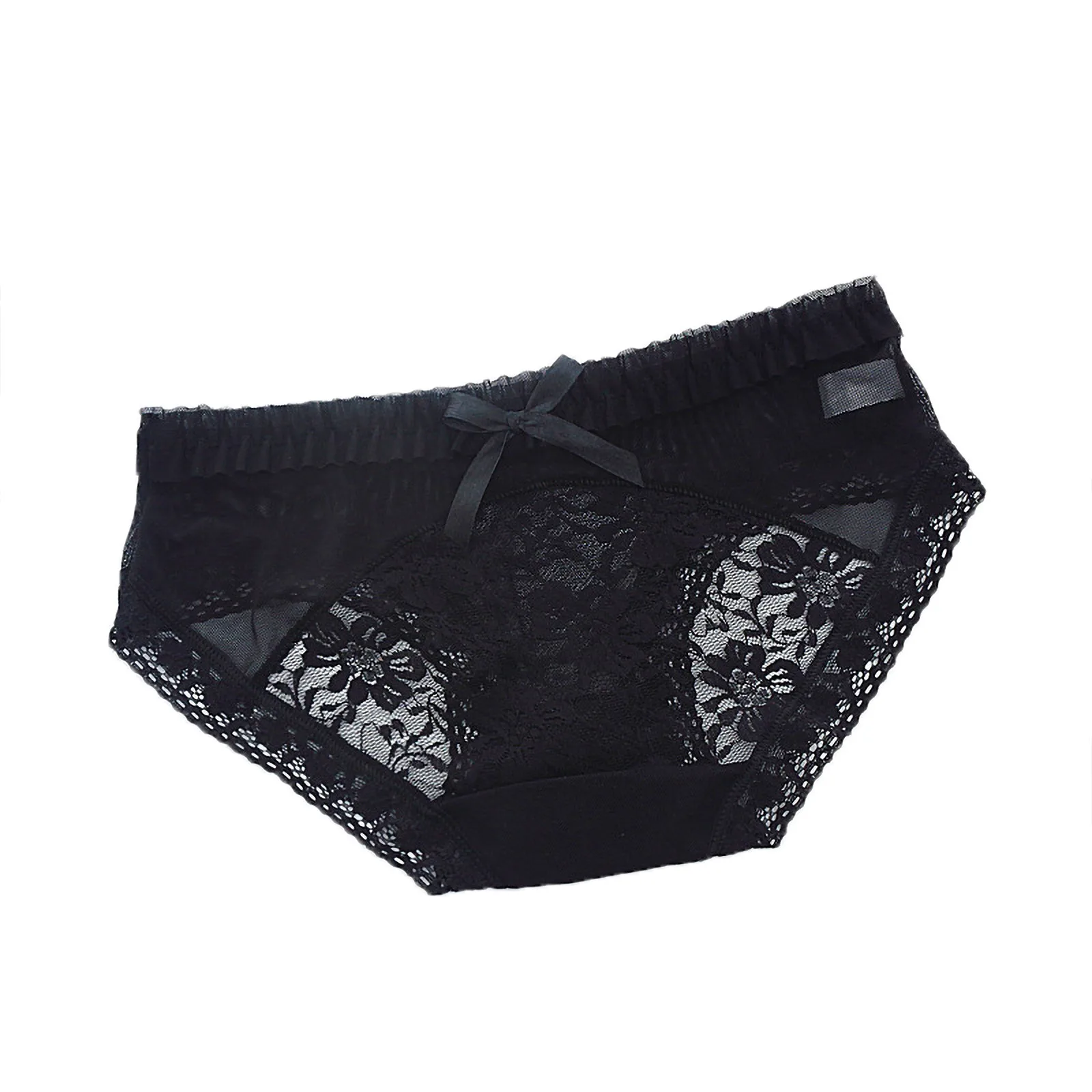 

Women's Sexy Panties Underwear With Hollow Out Briefs Transparent Sexy Women's Tempting Briefs Ultra Thin Perspective T-back